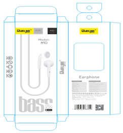 M-Series Earphone_M10-Flat ear